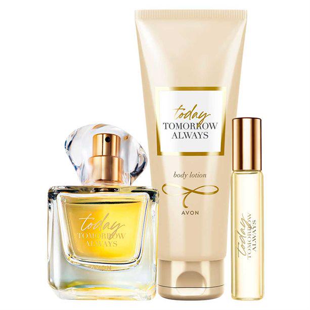 Набор женский парфюмированный Avon TTA Today 3в1 аромат парфюмированный 50/10 мл крем для тела 125 мл (AV9805253)