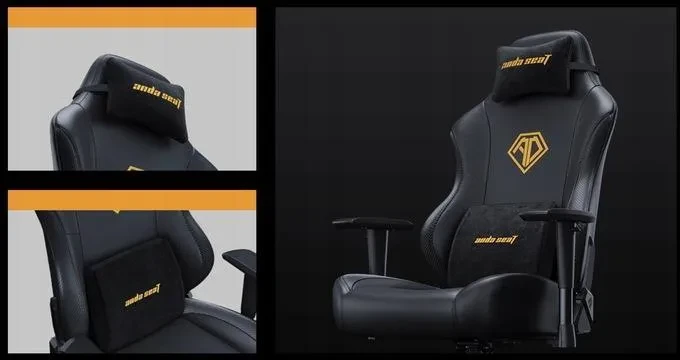 Компьютерное кресло геймерское Anda Seat Phantom 3 L Gray (169494942) - фото 10