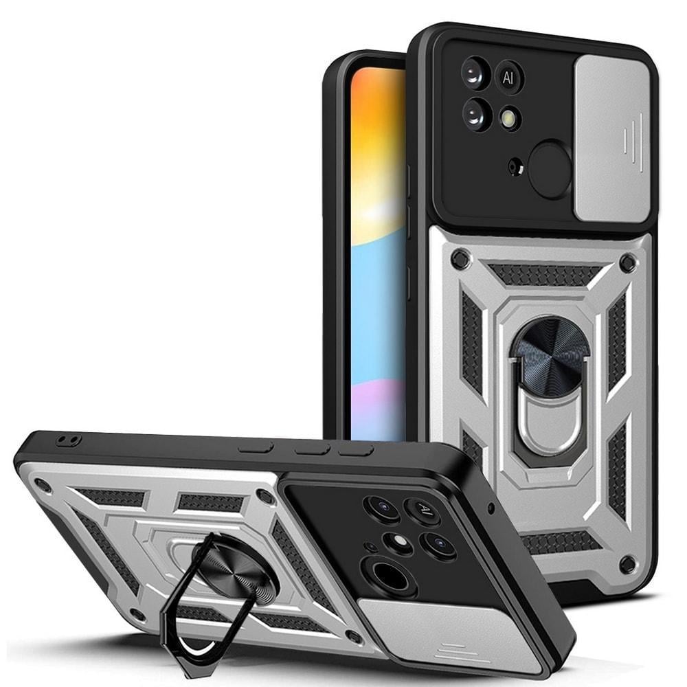 Чохол із захистом камери 3DGuard Xiaomi Redmi 10C Silver (32491-59) Чохол із захистом камери 3DGuard Xiaomi Redmi 10C Silver (32491-59)