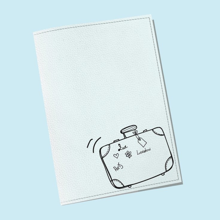 Обложка на паспорт Wall-style The cover Чемодан 9,6x13,3 см (913081)