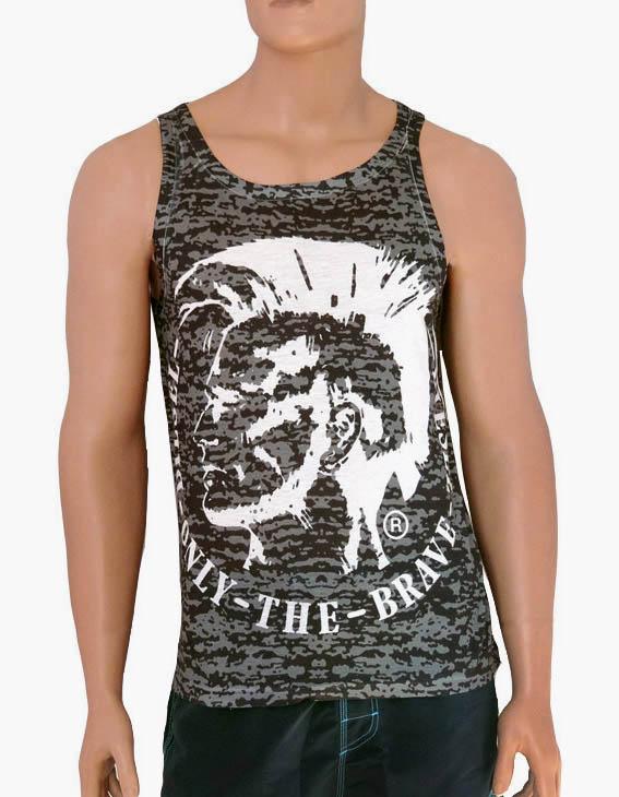 Майка мужская Leonidas L Серый (2476) Майка мужская Leonidas L Серый (2476)