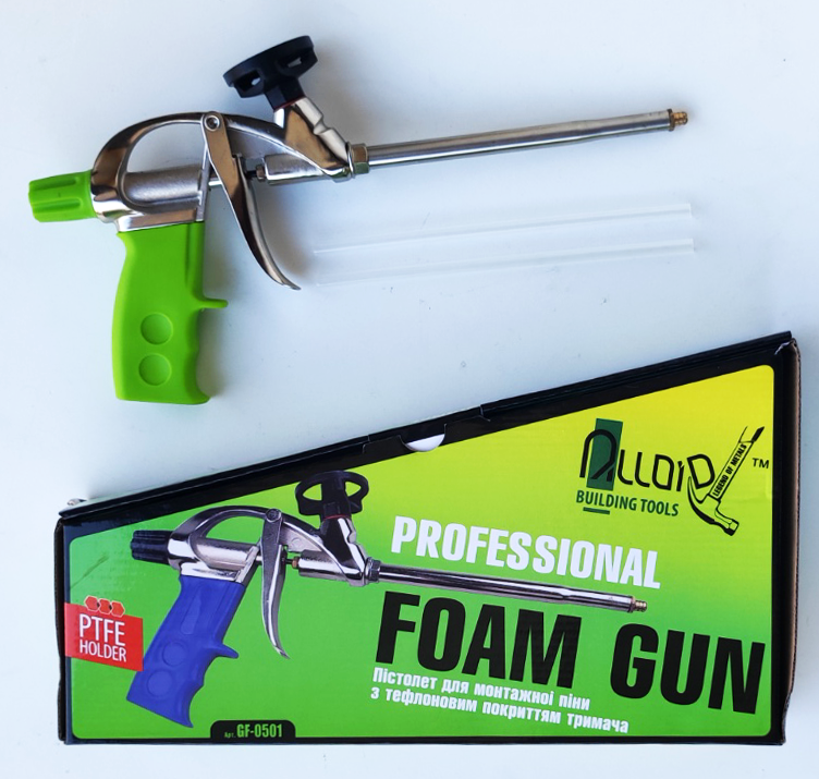 Пістолет для піни Alloid тефлон (GF-0501) - фото 4 Пістолет для піни Alloid тефлон (GF-0501) - фото 4