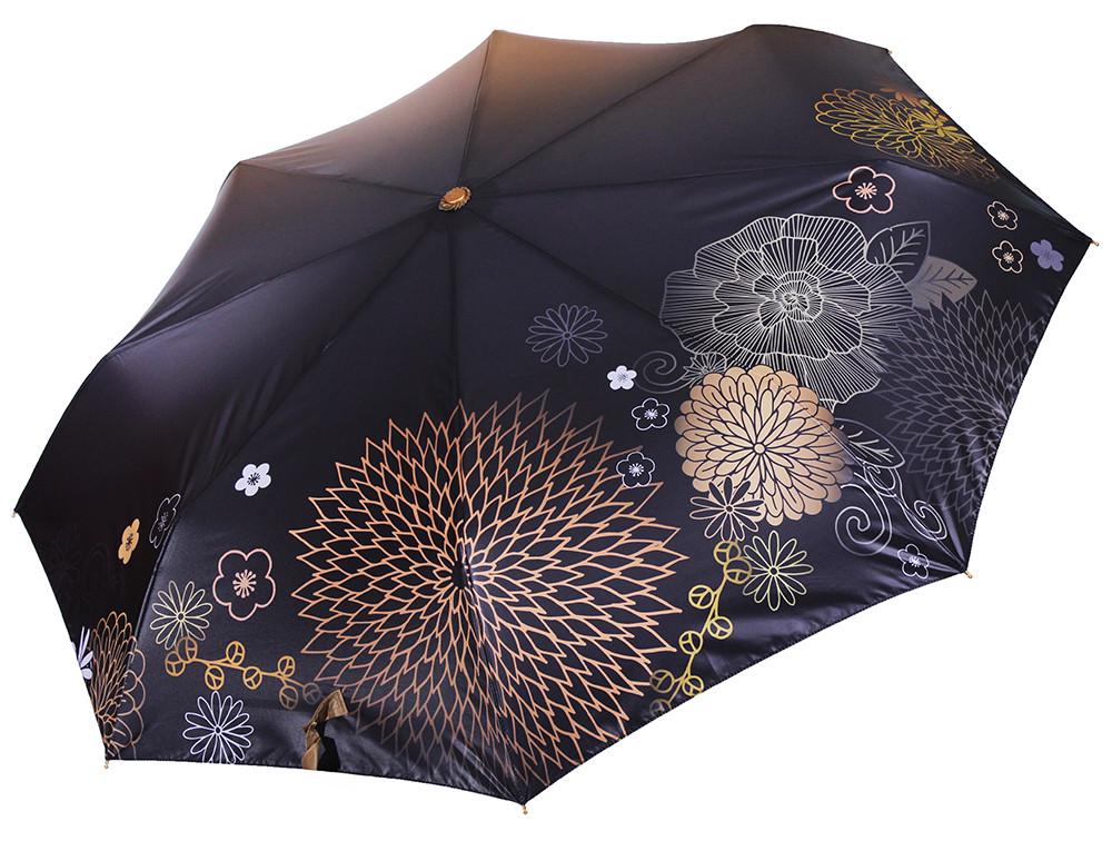 Зонт женский складной Три Слона автомат D 107 мм Brown (3680-4)