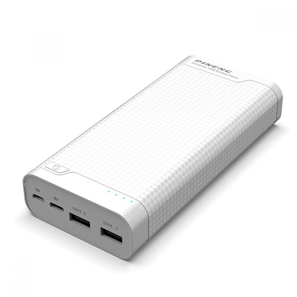 Повербанк Pineng PN-932 20000 mAh White (93200) - фото 1