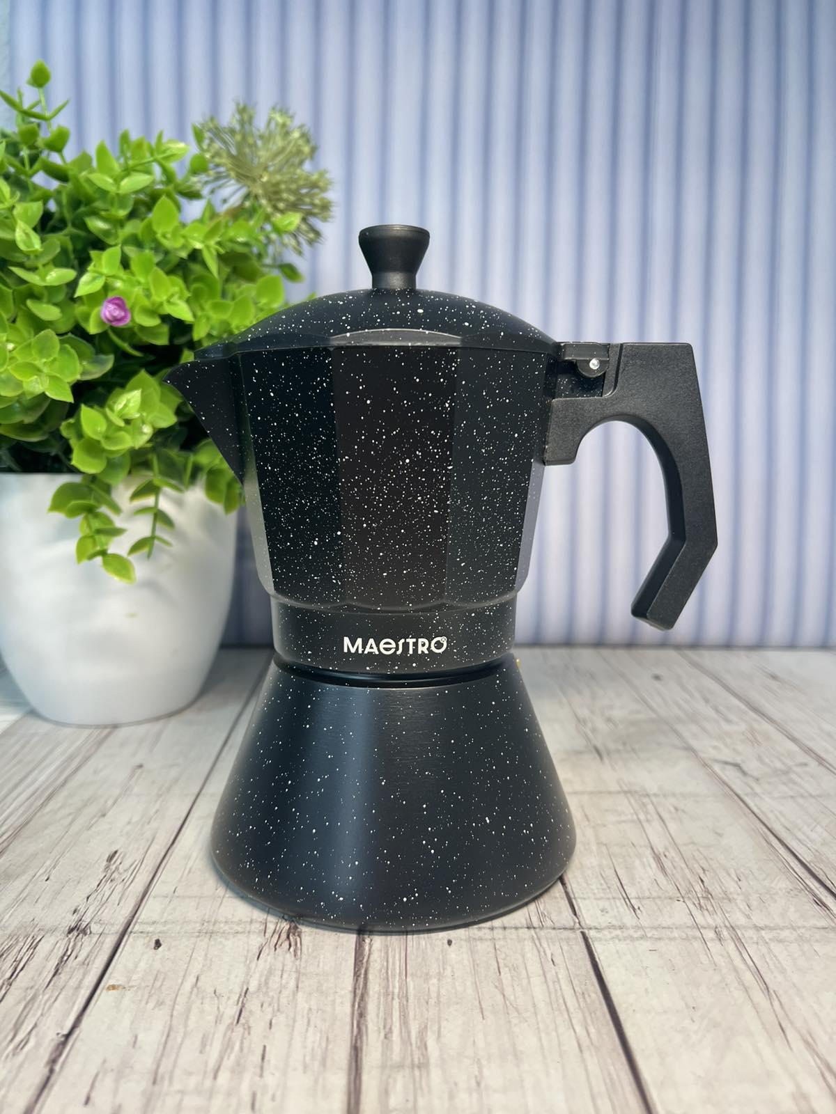 Гейзерная кофеварка Maestro Espresso Mocha индукция/6 чашек 300 мл (58253)