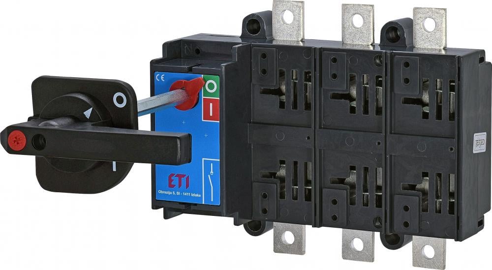 Разъеденитель ETI LA4/D I-0 3P 800A 500 V выносная рукоятка (4664001)