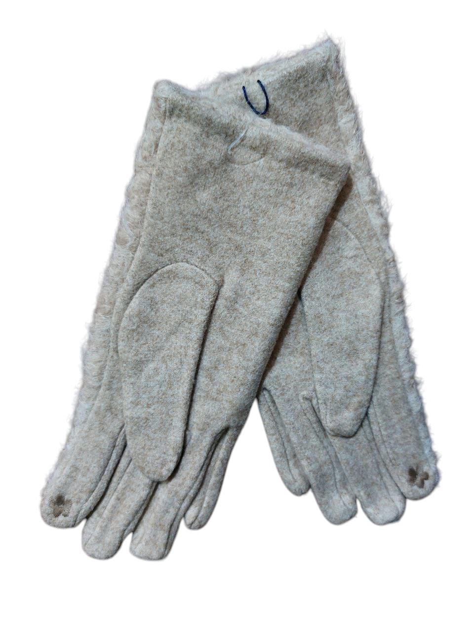 Перчатки сенсорные женские теплые One size Кофейный (456900/3) - фото 2 Перчатки сенсорные женские теплые One size Кофейный (456900/3) - фото 2