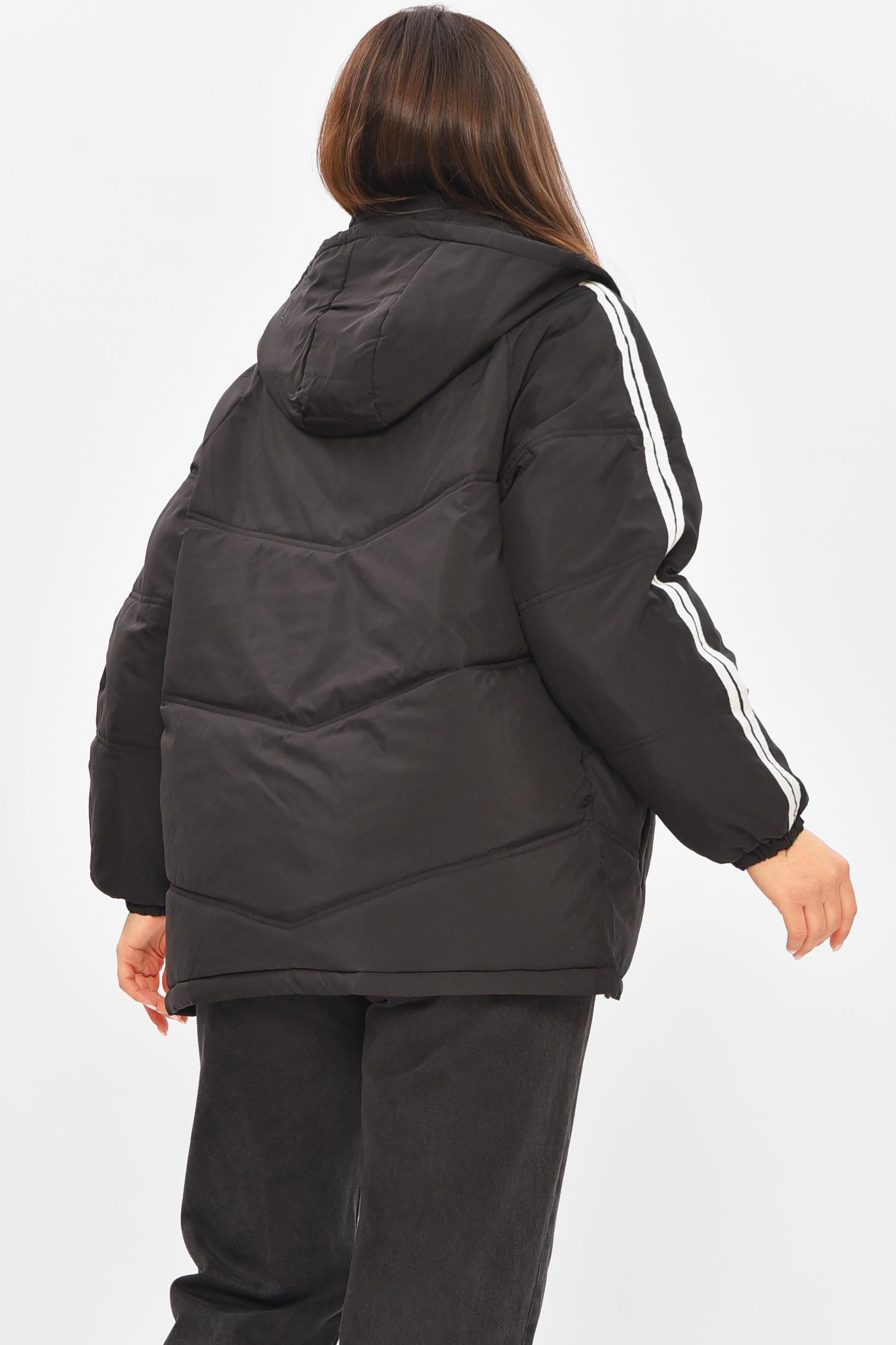 Куртка жіноча єврозима L Чорний (206153) - фото 3 Куртка жіноча єврозима L Чорний (206153) - фото 3