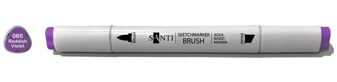 Маркер акварельный Santi sketch Красно-фиолетовый