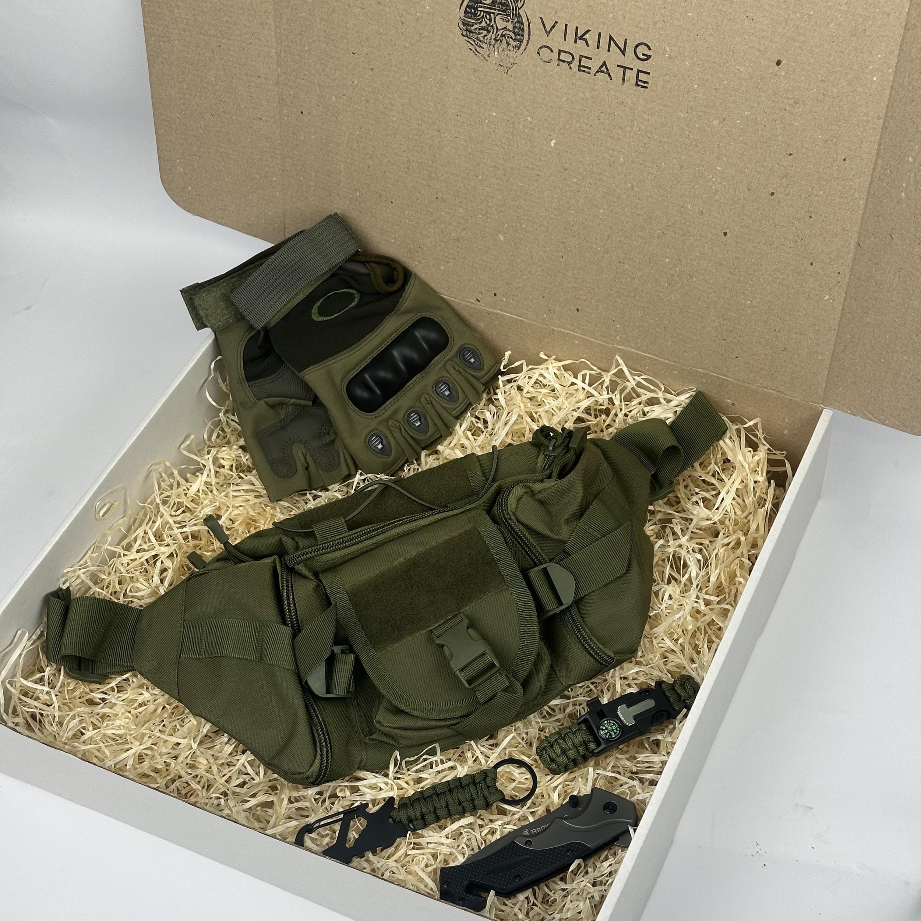 Подарочный набор для военных Comfort Стандартный Хаки