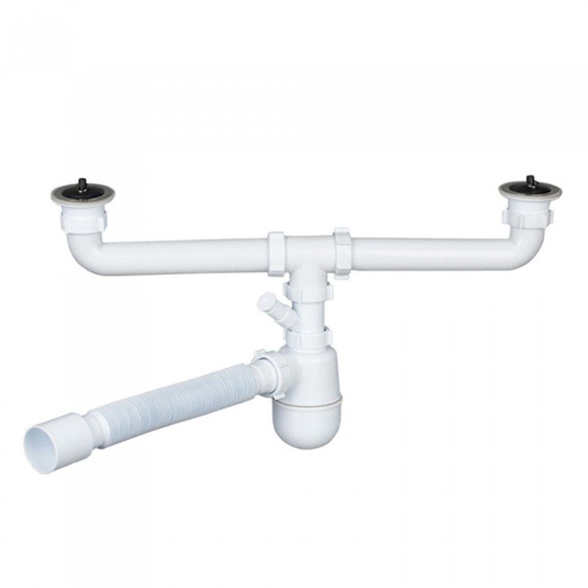 Сифон для кухонной мойки SantehPlast К1410 (24460004)
