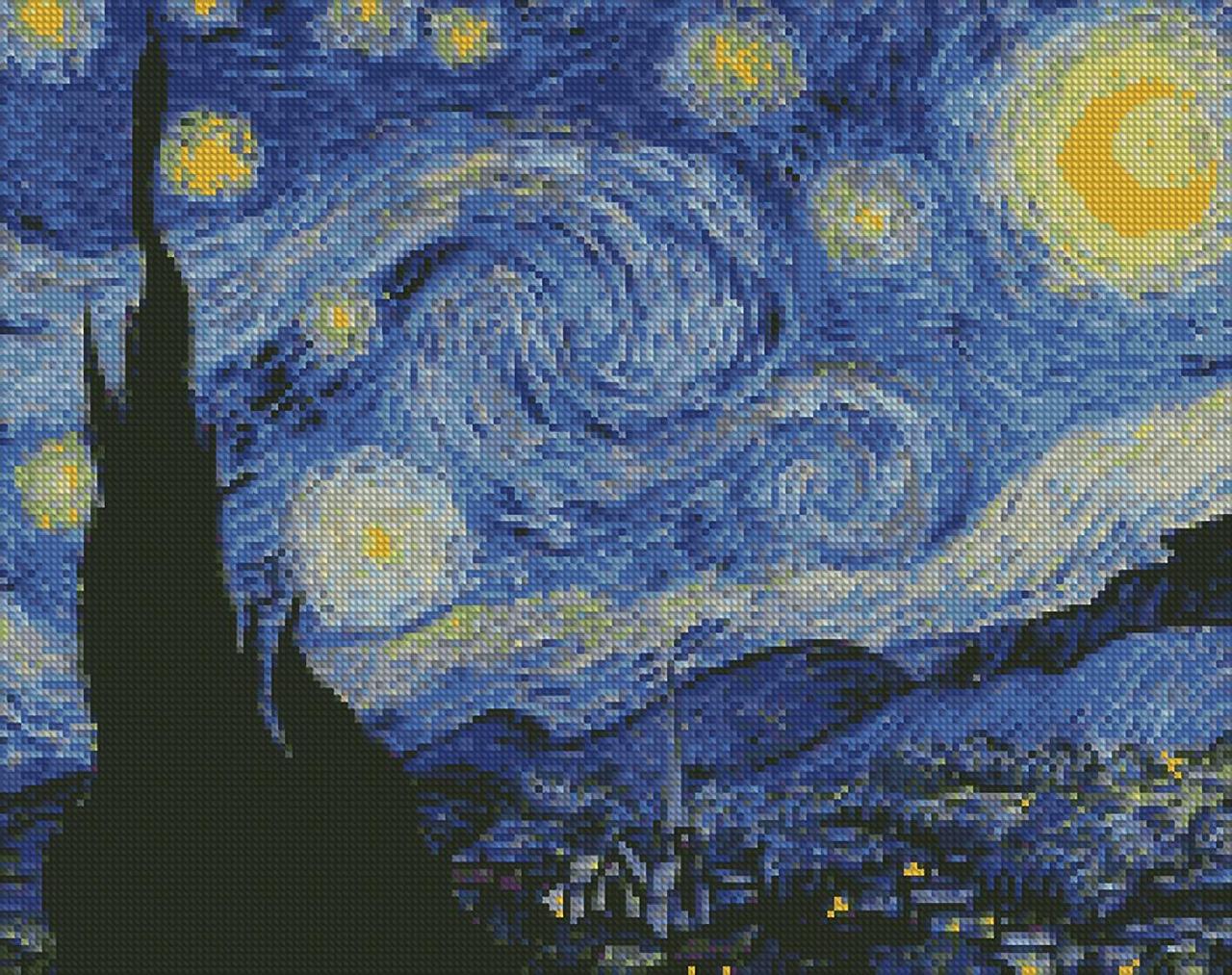 Мозаїка алмазна/вишивка Вінсент Ван Гог 40x50 см (AMO7007)