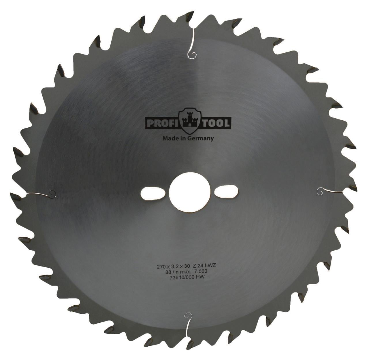 Диск пиляльний PROFITOOL Z 24 LWZ 270х3,2х2,2х30 мм (2127002)