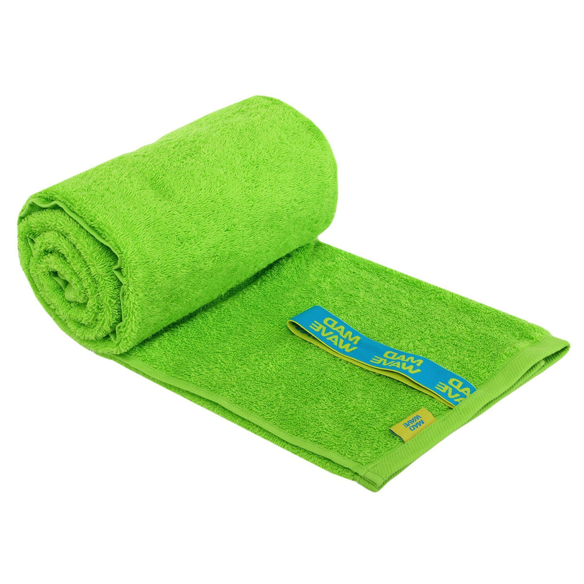 Полотенце спортивное Mad Wave COTTON SOFT TERRY M0762012 Зеленый (AM0009384)