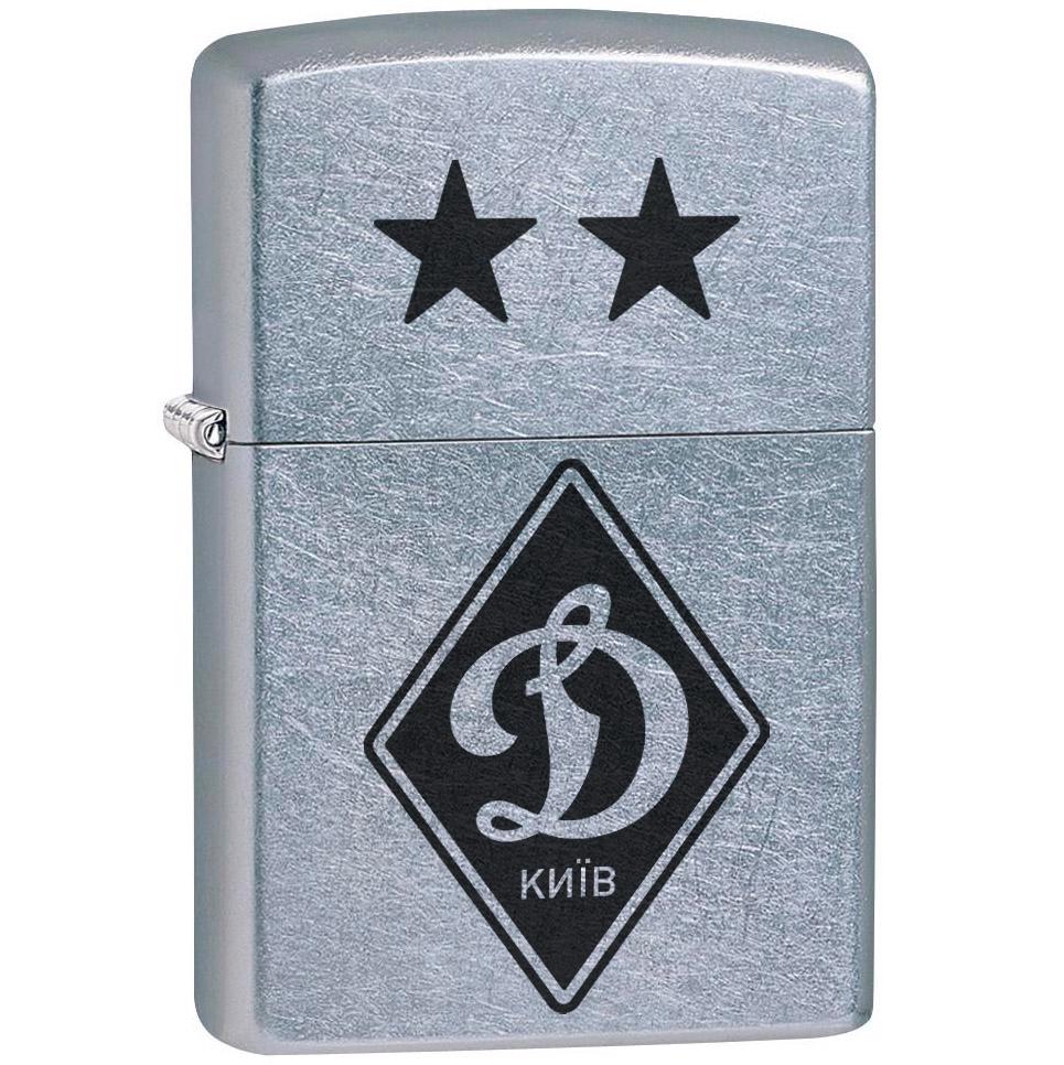 Зажигалка ZIPPO 207DK Динамо Киев Classic street Chrome
