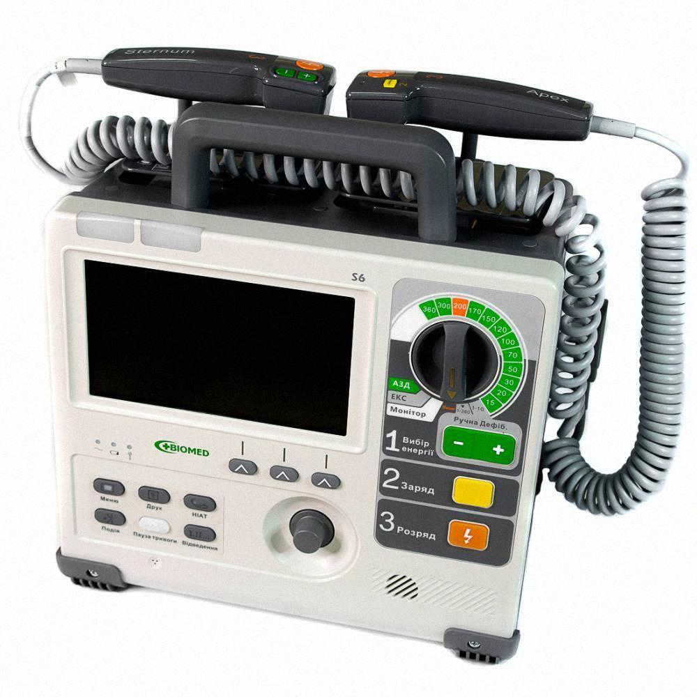 Дефибриллятор-монитор S6 с зарядной станцией и дополнительным аккумулятором (28080272) - фото 2 Дефибриллятор-монитор S6 с зарядной станцией и дополнительным аккумулятором (28080272) - фото 2