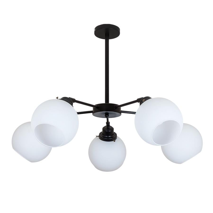 Люстра 752F1609-5 BK/WH Черный/Белый Люстра 752F1609-5 BK/WH Черный/Белый