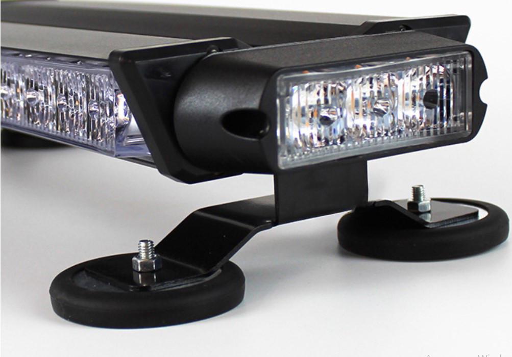 Стробоскоп на крышу автомобиля Балка LED 12-24В 126 см Красно-синий (34630085)