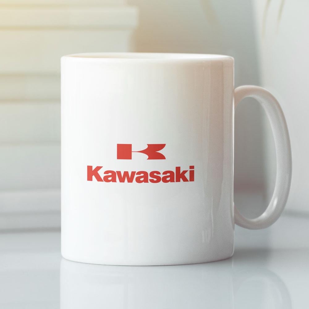 Чашка с логотипом Kawasaki 330 мл (14978978)