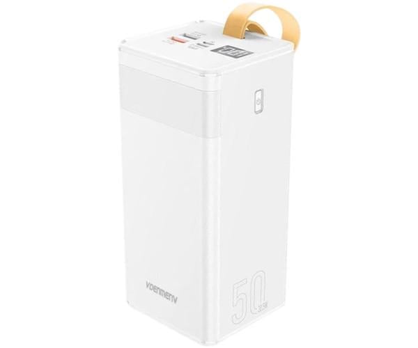 Дополнительная батарея Power Bank Denmen DP25 50000 mAh, White Дополнительная батарея Power Bank Denmen DP25 50000 mAh, White