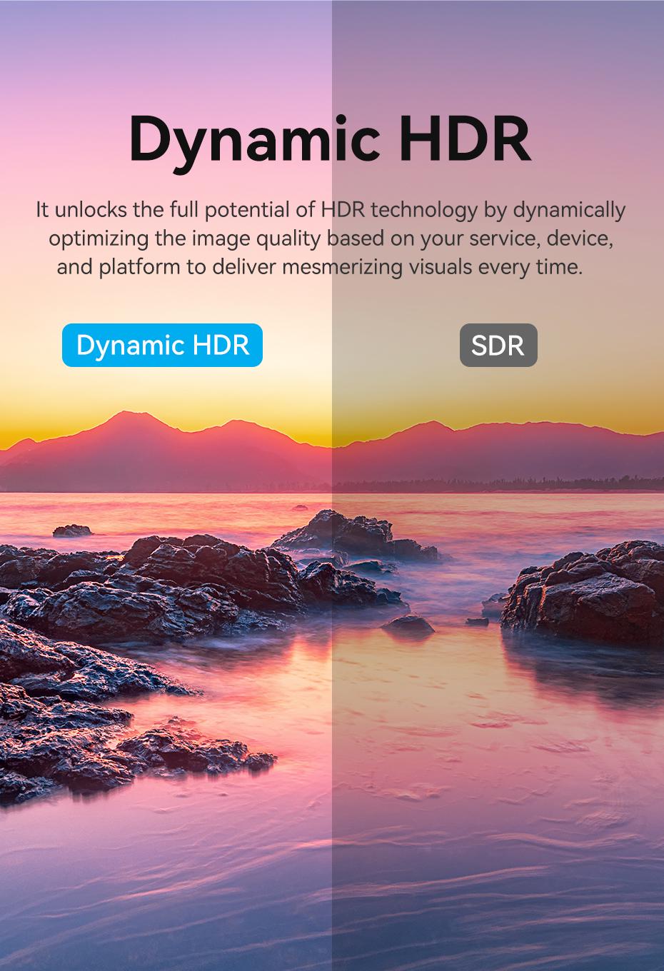 Перемикач Vention HDMI 8K 60Hz 4K 120Hz HDMI 2.1 двонаправлений HDR алюмінієвий Чорний (AKPB0) - фото 11 Перемикач Vention HDMI 8K 60Hz 4K 120Hz HDMI 2.1 двонаправлений HDR алюмінієвий Чорний (AKPB0) - фото 11