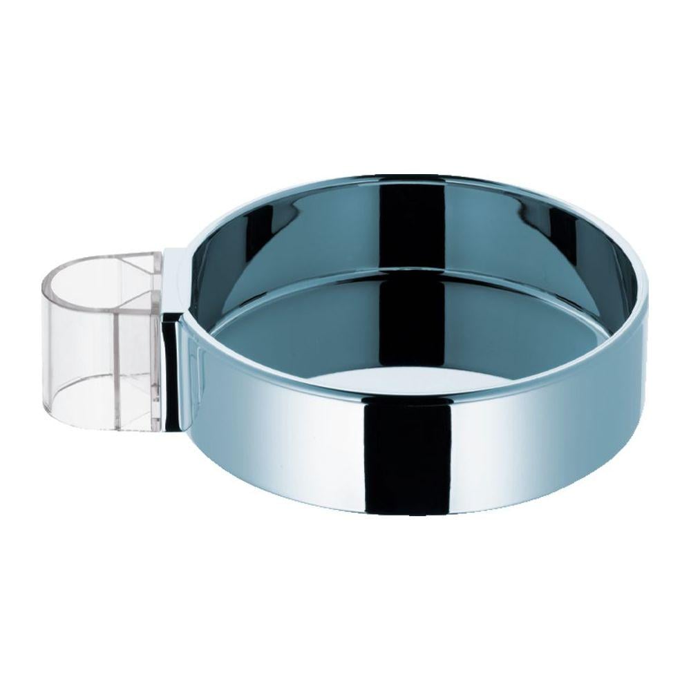 Мыльница Hansgrohe Casetta настенная, стекло, хром (28678000)