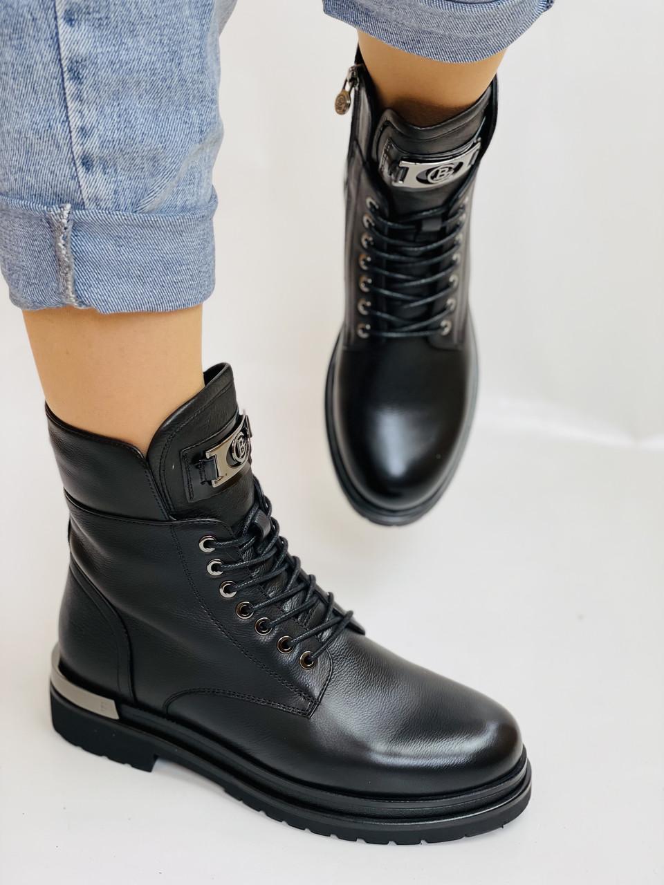 Ботинки женские зимние Anemone р. 37 24,5 см Черный (2662)