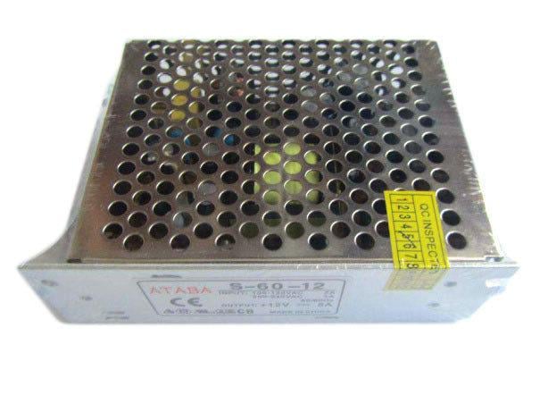 Блок живлення UKC 12V 5A S-60-12 Metall (004336) - фото 2