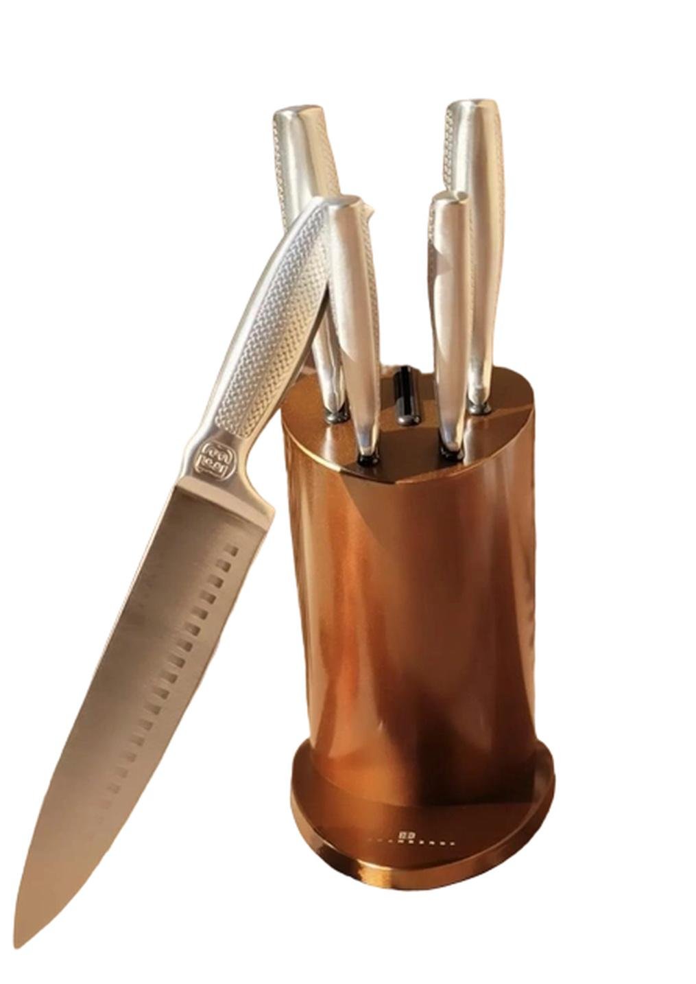 Набор ножей с подставкой Edenberg EB-11021 пластик/металл 6 пр. (57-46- EB-11021)