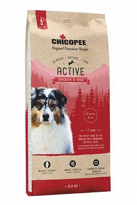 Корм сухой для собак Chicopee CNL Active Chicken & Rice 15 кг (015493)
