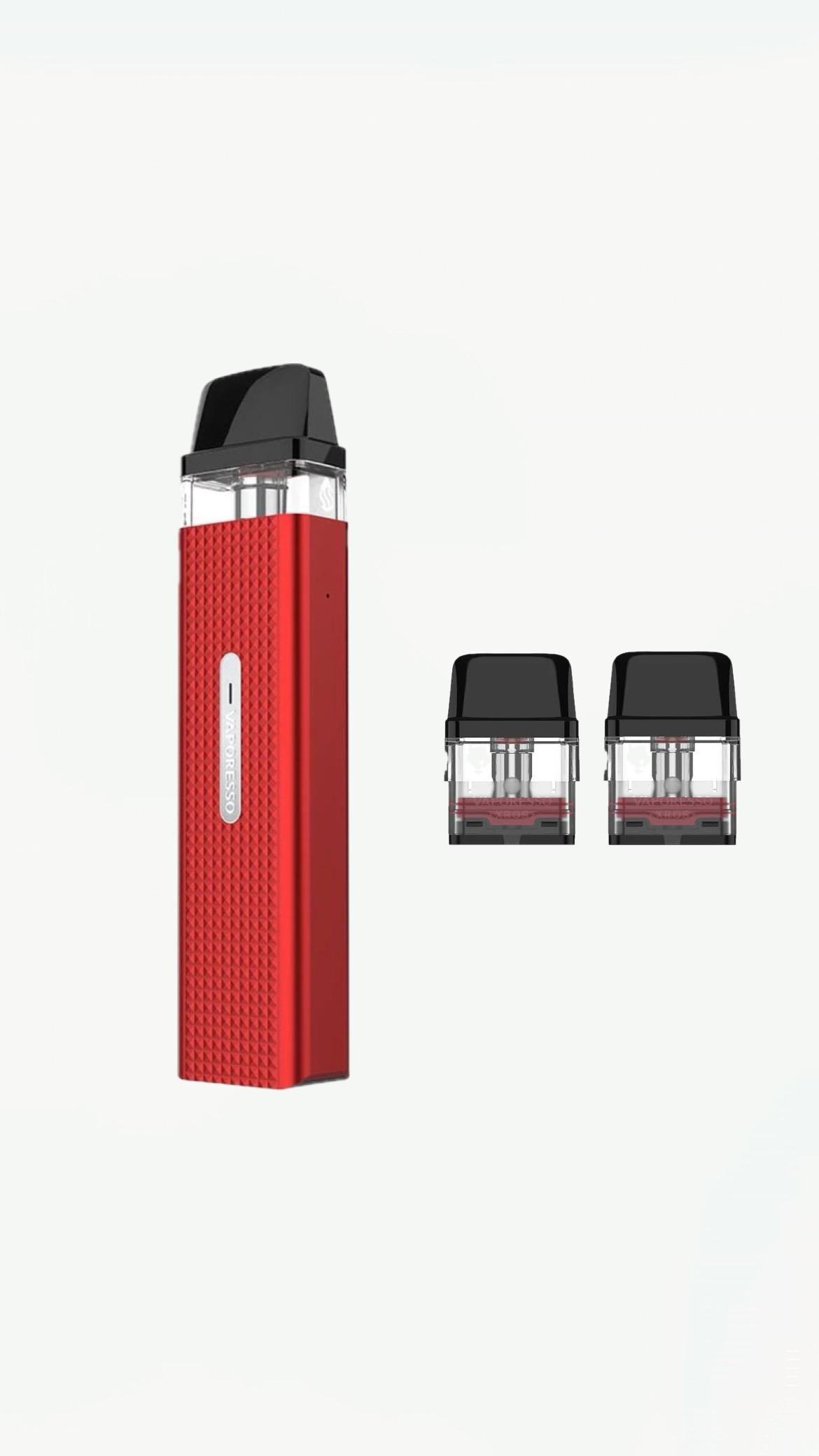 Електронна сигарета Vaporesso Xros mini з двома картриджами без рідини Cherry Red (18407869)