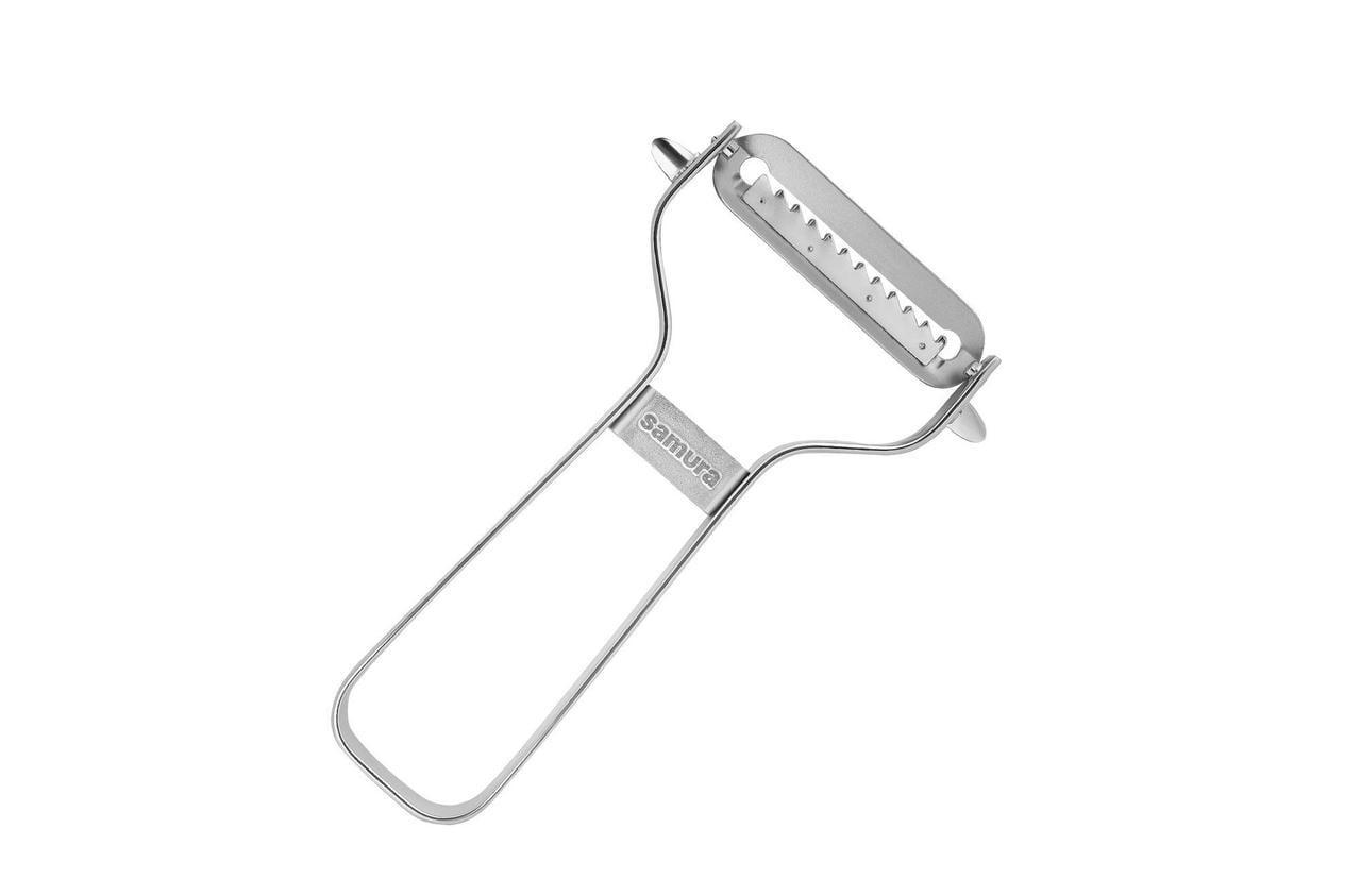 Овощечистка с зубчатым лезвием Samura Skinner (SVP-01J)