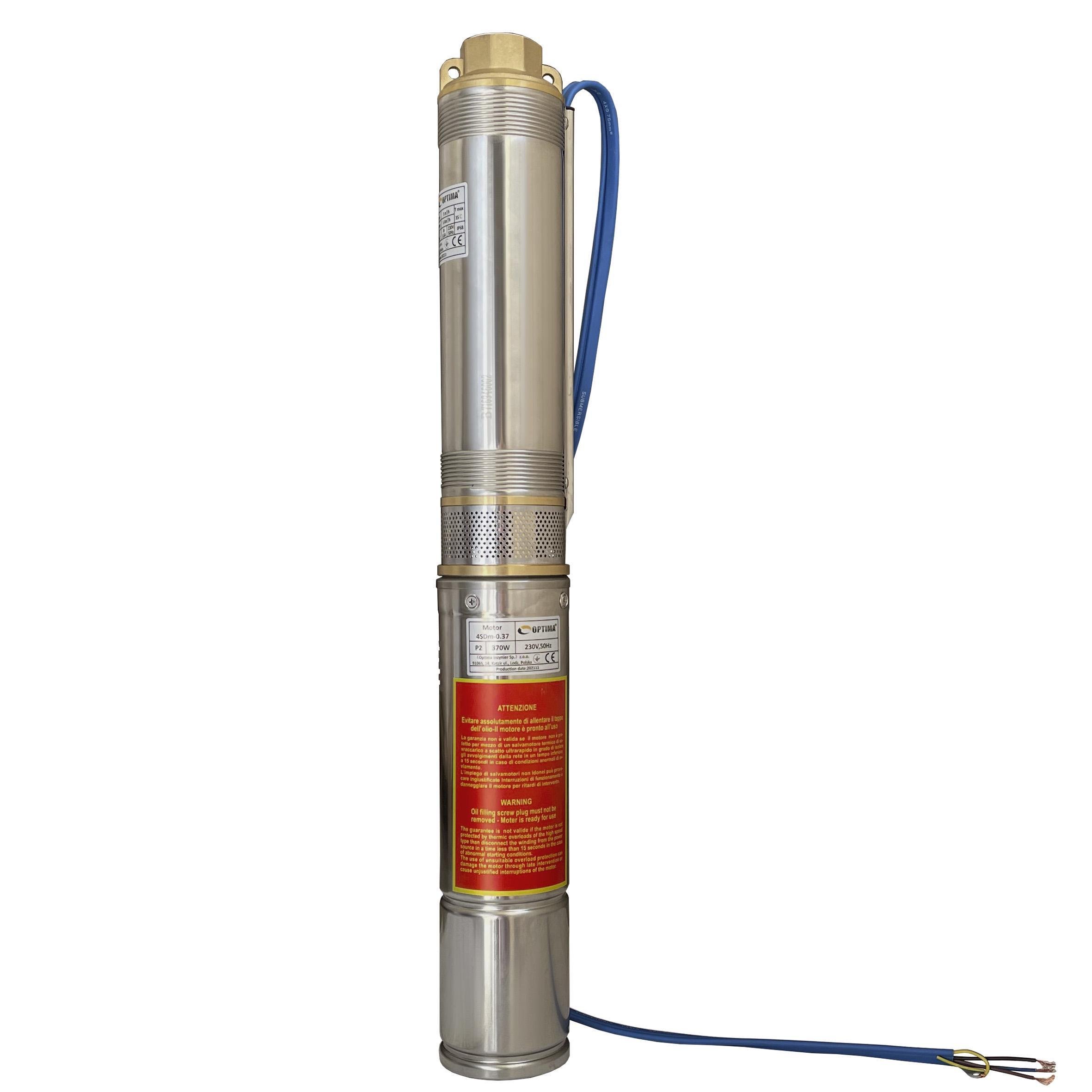 Свердловинний насос Optima 4SDm3/6 з пультом та кабелем 1,5 м (23125)