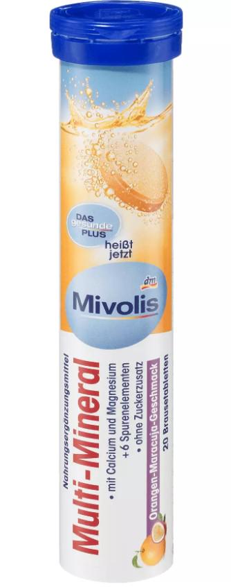 Витамины Mivolis Multi-Mineral 20 шипучих таблеток (MVS-00007)