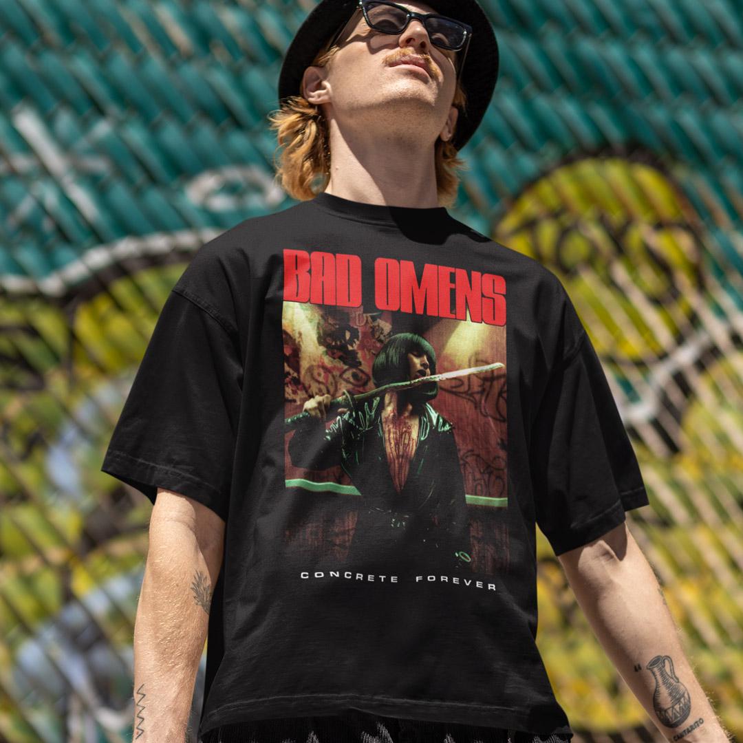 Футболка унісекс Bad Omens Concrete Jungle 2024 4XL Чорний (00000006060)