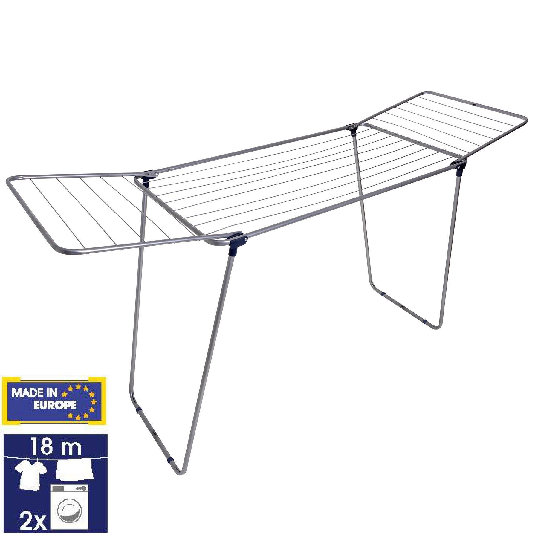 Сушарка для білизни підлогова Casa Si Merkur Pure 18 м Silver (CS92235S04C) - фото 4 Сушарка для білизни підлогова Casa Si Merkur Pure 18 м Silver (CS92235S04C) - фото 4