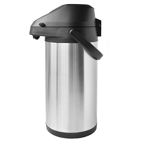 Термос с насосом Stenson МT-0095 3,5 л Серебряный (575717)