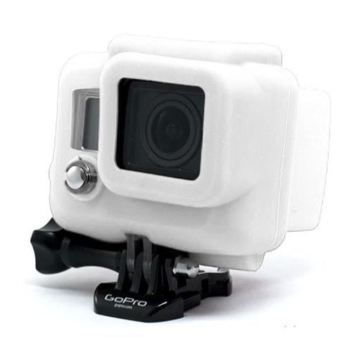 Футляр силиконовый для бокса экшн камер GoPro Hero 3 3 4 4 XTGP99 Белый