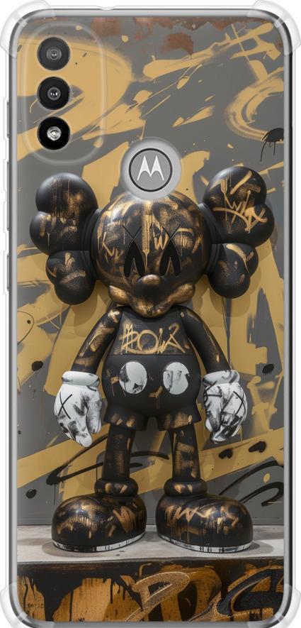 Чехол на Motorola E20 Bronze kaws (6097sp-2509-42517)