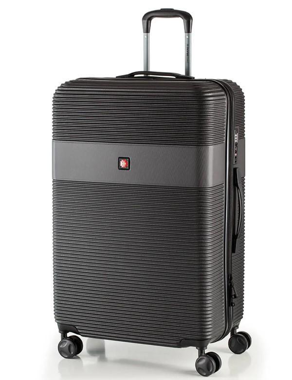 Чемодан Swissbrand Cairo M Black (SWB_LHCAI001M)