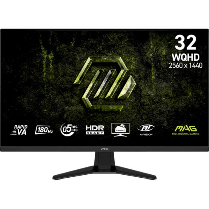 Монитор игровой MSI MAG 325QF E18V VA 2560x1440 180 Гц 300 кд/м2 Black (32202050)