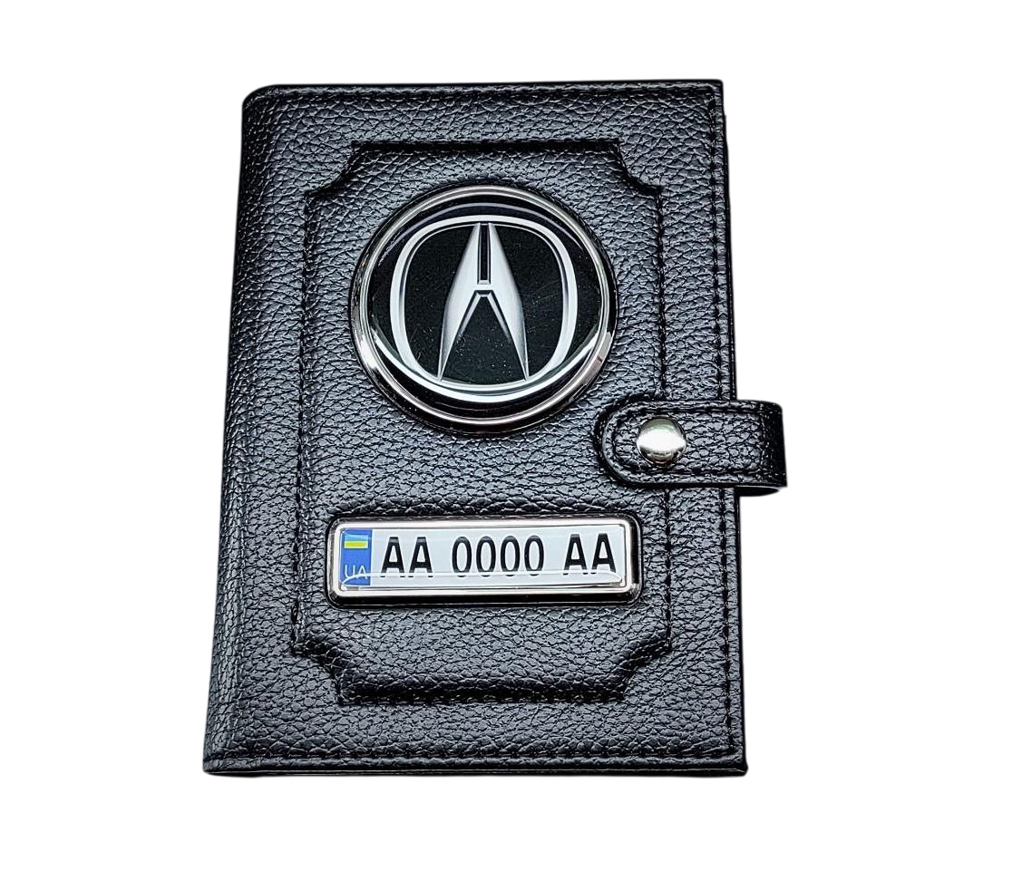 Портмоне Acura с государственным номером (1799962913)