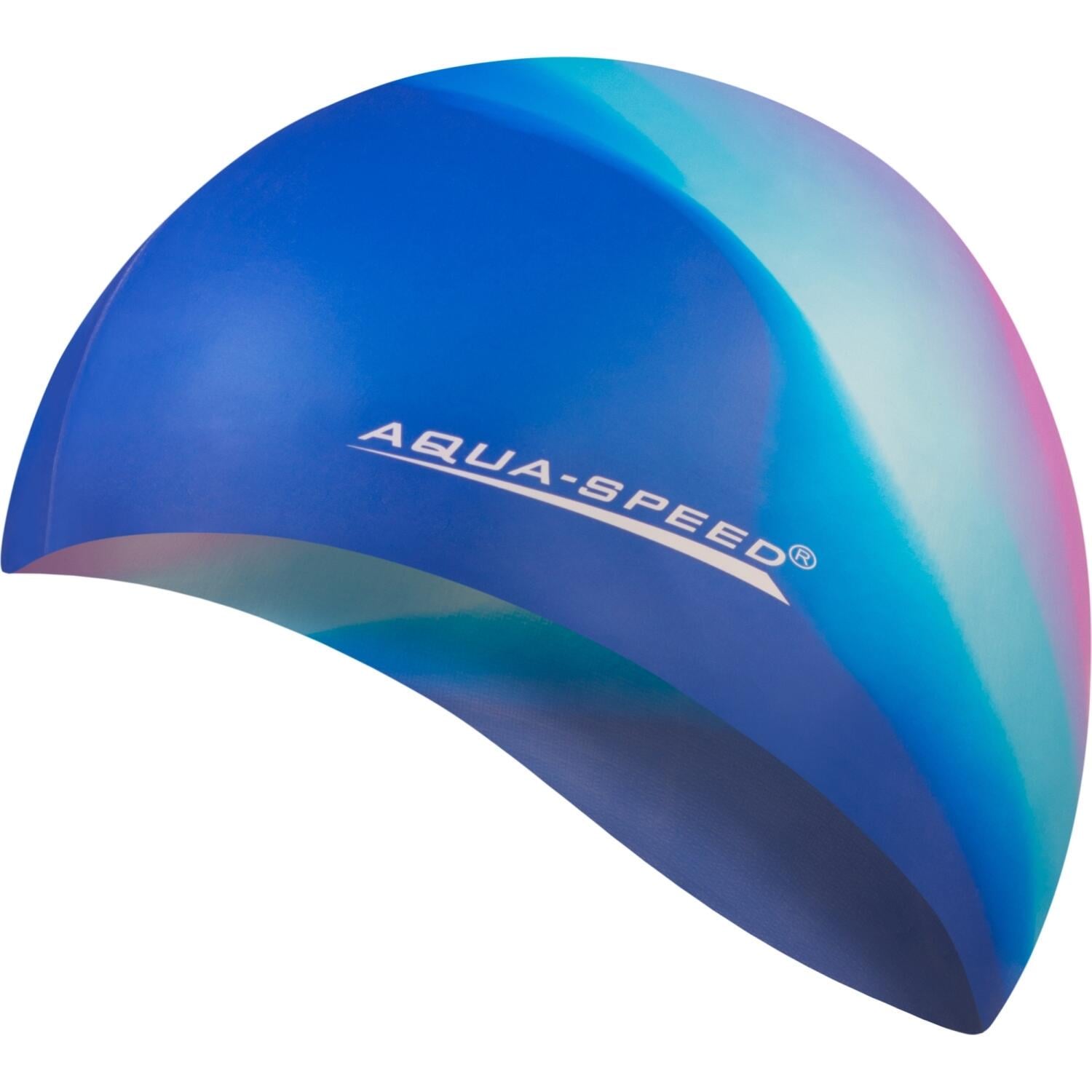 Шапочка для плавания Aqua Speed BUNT Сине-голубовато-розовый (113-40) Шапочка для плавания Aqua Speed BUNT Сине-голубовато-розовый (113-40)
