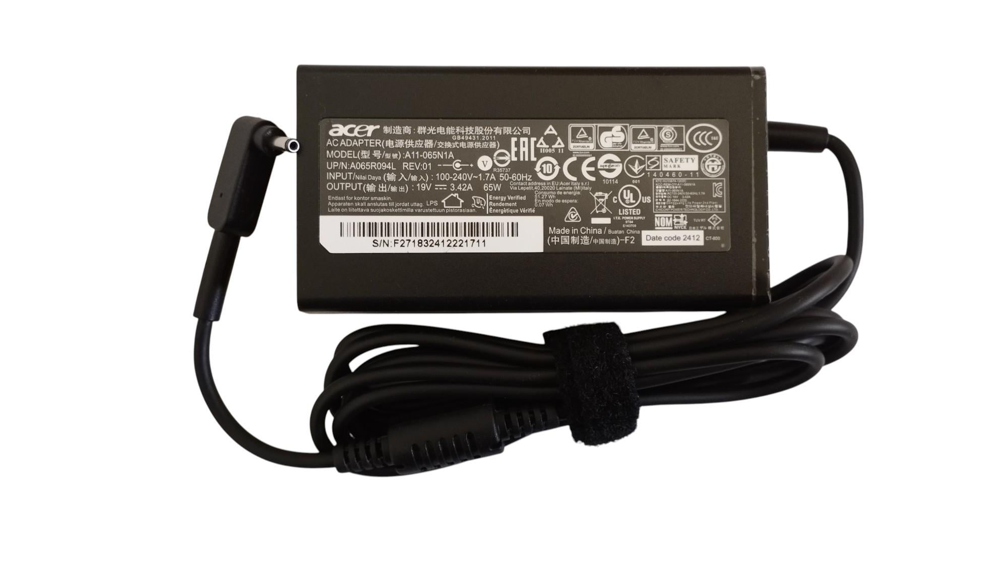 Блок питания для ноутбука Acer 65W 19V 3,42A 3,0 x 1,1 мм (010309)