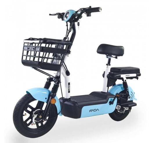 Электроскутер E-Scooter 350W Blue (12409211) - фото 1