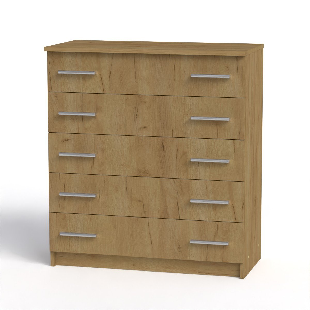 Комод Компаніт 5 80,3х39х89,1 см Дуб крафт золотой (16579)