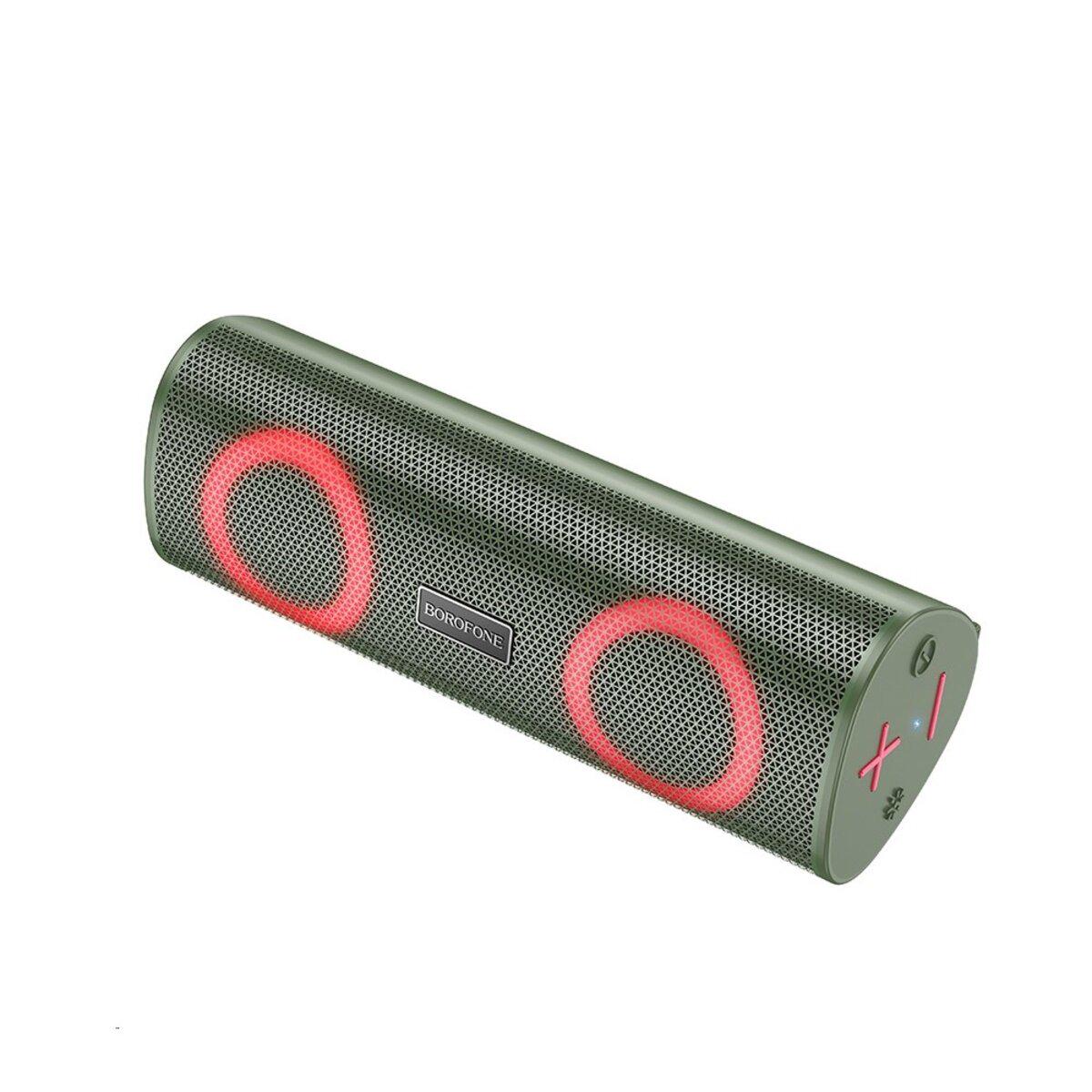 Портативна колонка Borofone BP18 Music sports BT speaker 1200 mAh Army Green (19100322) - фото 1