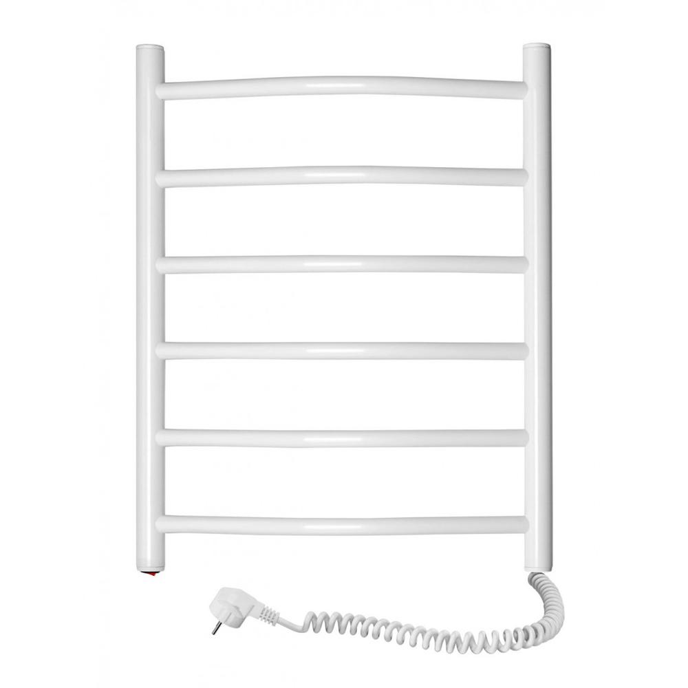 Полотенцесушитель электрический SANTAN Лестница Камелия правосторонняя 480х600 мм Белый (111947)