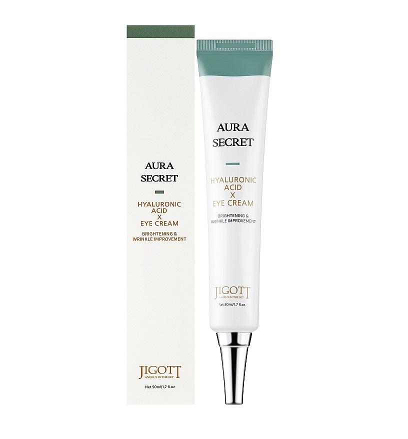 Крем для повік Jigott Aura Secret Hyaluronic Acid Eye Cream 50 мл (8809541282287) - фото 2