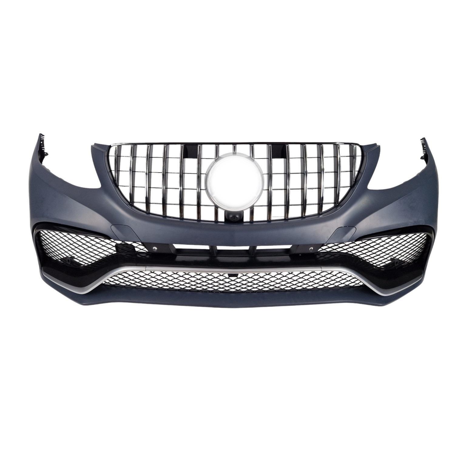 Бампер передний GBT для Mercedes GLE coupe C292 2015-2019 гг. пластик под покраску (27670108)